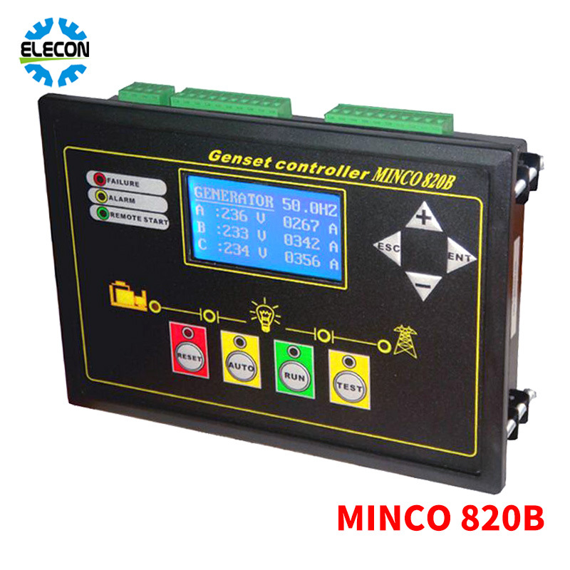 液晶全功能柴油发电机组智能监控