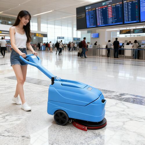 盈乐手推式小型全自动洗