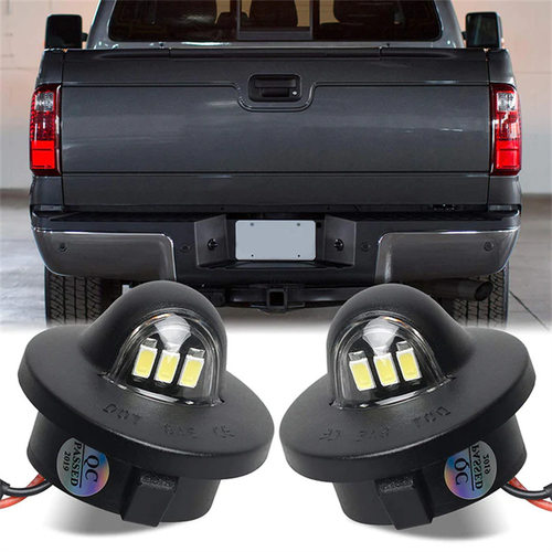 适用于福特猛禽Ranger F150 F250 F350 12V3WLED牌照灯