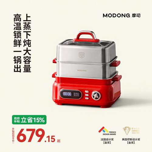 摩动全不锈钢电蒸锅家用多功能蒸