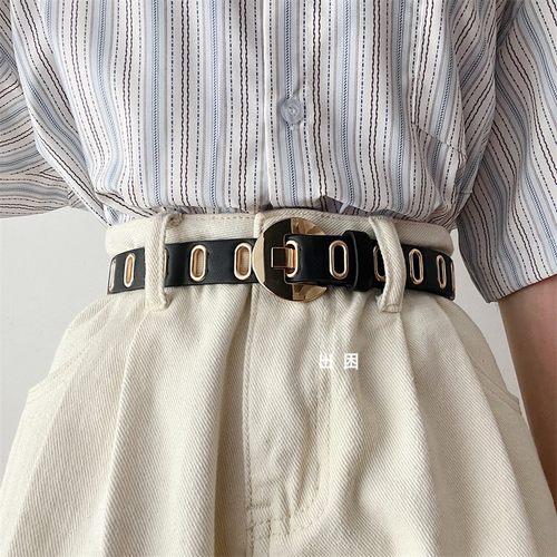 免打孔皮带女高级感百搭