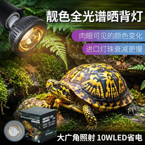 爬秀龟缸UVB晒背定时灯架耐热