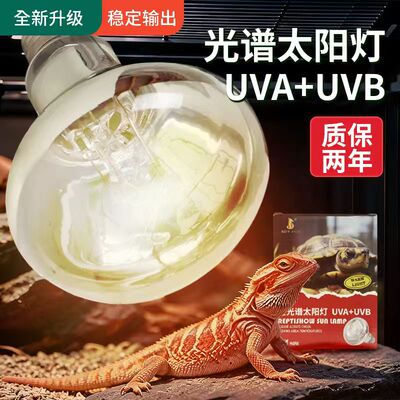 全光谱uva+uvb乌龟晒背灯