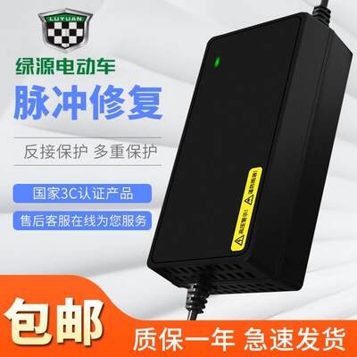 适用绿源电动车电瓶充电器48V60V72V80V84V96V20AH爱玛通用电车