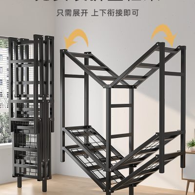 出租房开门式简易布衣柜结实耐用折叠免安装家用卧室柜子加粗加厚