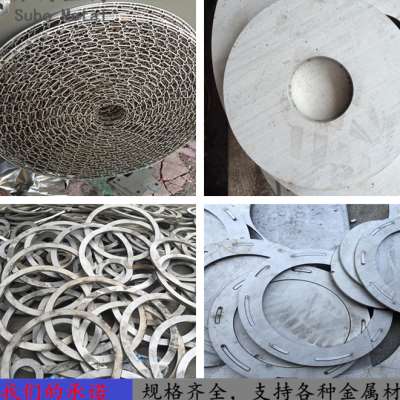 镀锌板铁板304不锈钢圆板圆饼圆环圆片博板垫片调整垫片非标定做