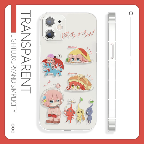 孤独摇滚可爱搞怪后藤一里苹果14手机壳二次元适用于12pro小米11OPPOa59s红米k60荣耀80iQOO14华为p40vivos14