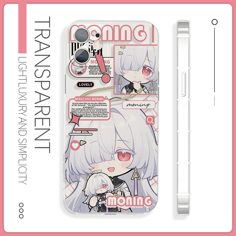 莫宁可爱q版鸣潮苹果17pro手机壳荣耀500红米k90硅胶适配