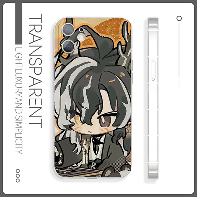 明日方舟q版望苹果17pro手机壳二次元硅胶16荣耀500红米k90vivos18适配14华为p80魅族22iQOOz11华为p60小米15