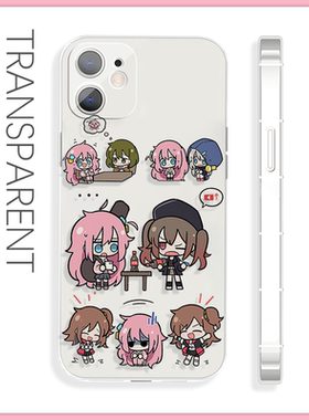 孤独摇滚卡通苹果17pro手机壳二次元16硅胶vivos30适配14魅族22iQOOz11荣耀200小米15红米k80三星s25opporeno