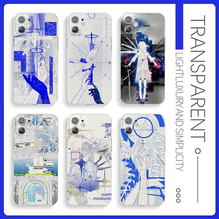 明日方舟手机壳抽象艺术苹果16红米note14vivox80适用于华为p70软iQOOz10魅族21一加acr5oppok12x小米15三星s