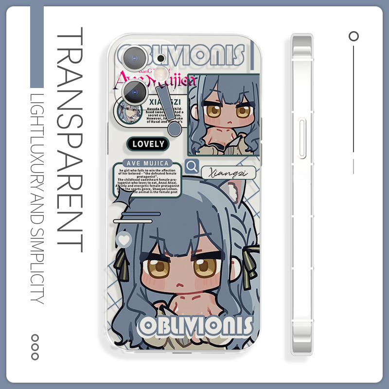 丰川祥子苹果17pro手机壳红米k90硅胶16二次元xr硅胶vivoy77e适配xs魅族22华为iQOOz10t荣耀200三星s25小米15