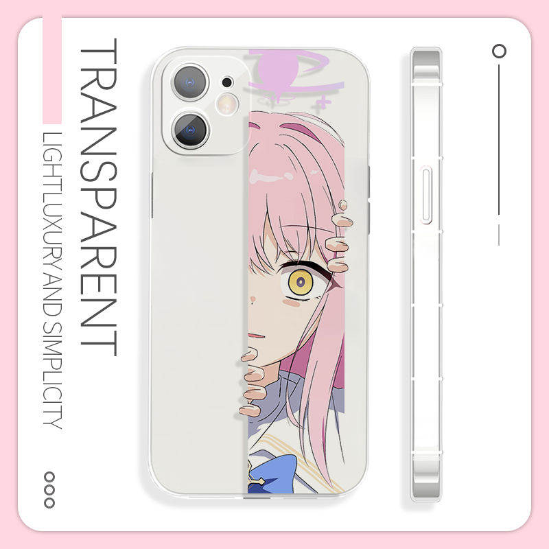 趣味大力圣园未花苹果16pro手机壳硅胶xr二次元vivos18适用于iQOOz9turbo荣耀200红米k70至尊版oppok11小米14