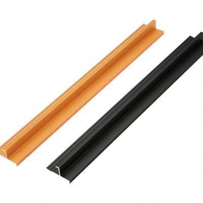 铝合金木饰面海棠阳角线收边条金属包边瓷砖装饰护角护墙板收口条