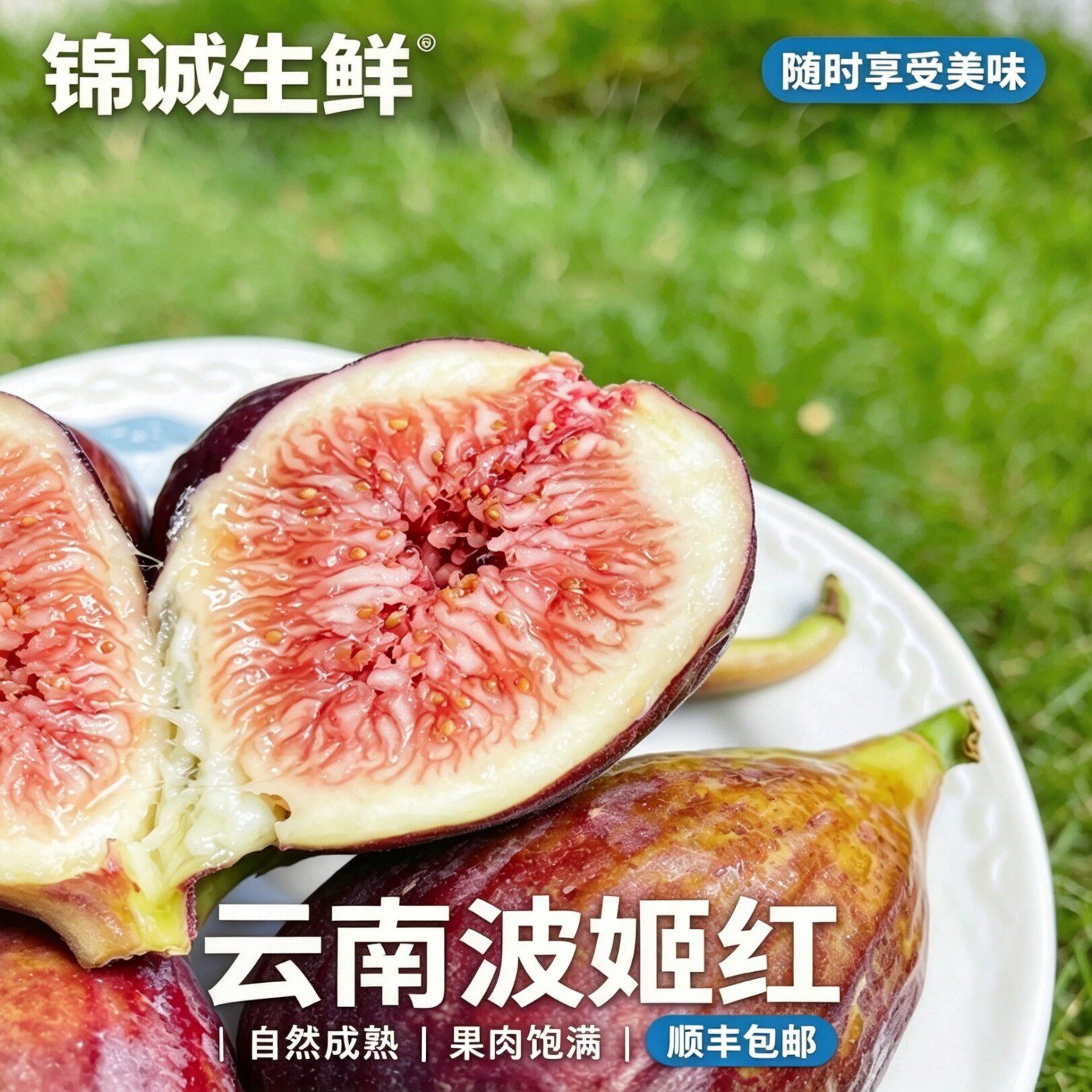 顺丰包邮 云南波姬红紫皮无花果无花果