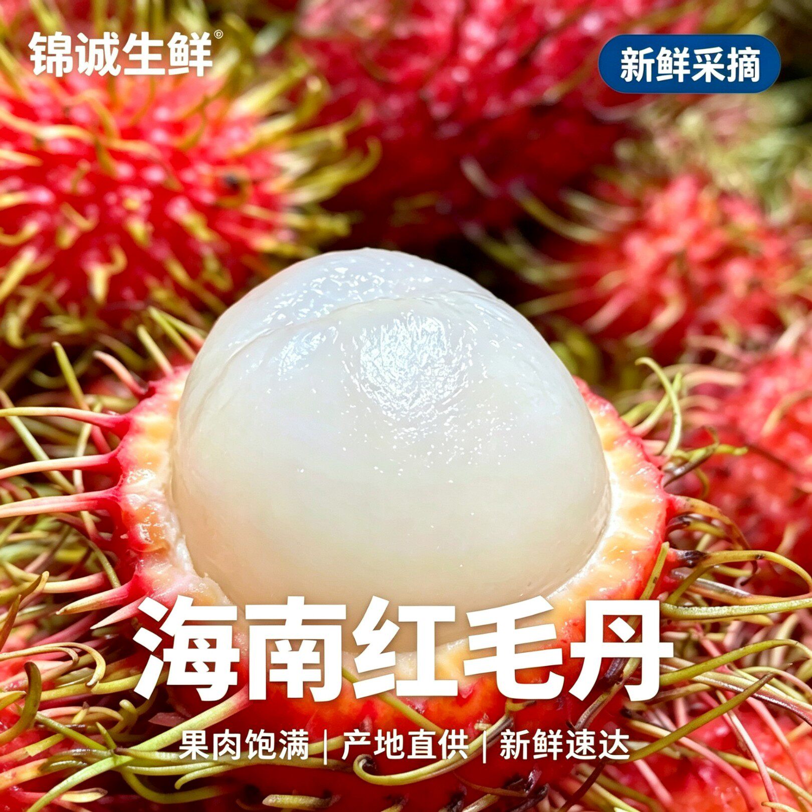 顺丰包邮 海南红毛丹新鲜孕妇水荔枝
