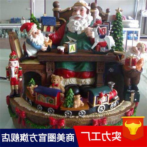 泡沫雕塑雕刻工厂新品圣诞景观春节泡沫雕塑制作节庆厂家直销