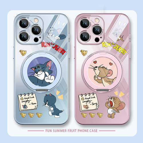 猫和老鼠磁吸支架手机壳