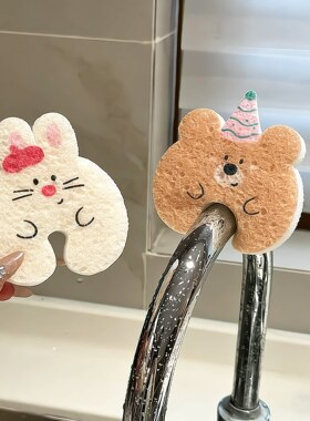 抱抱海绵擦木浆棉洗碗擦厨房专用纳米百洁布双面高密度去油膜