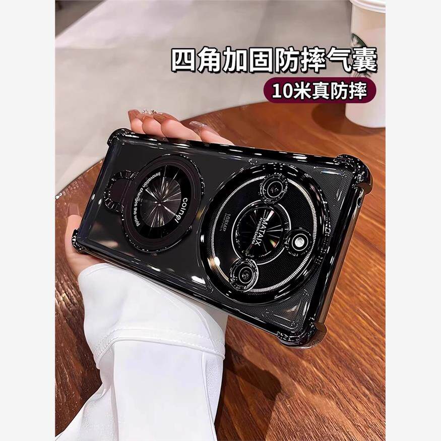 X60新镜头全包防摔安全气囊X50GtX50透明女版高端感X40曲面屏专用硅胶男版Pro