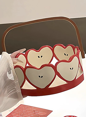 果盘家用新款零食盘客厅高端精致高颜值茶几果篮乔迁之喜礼物