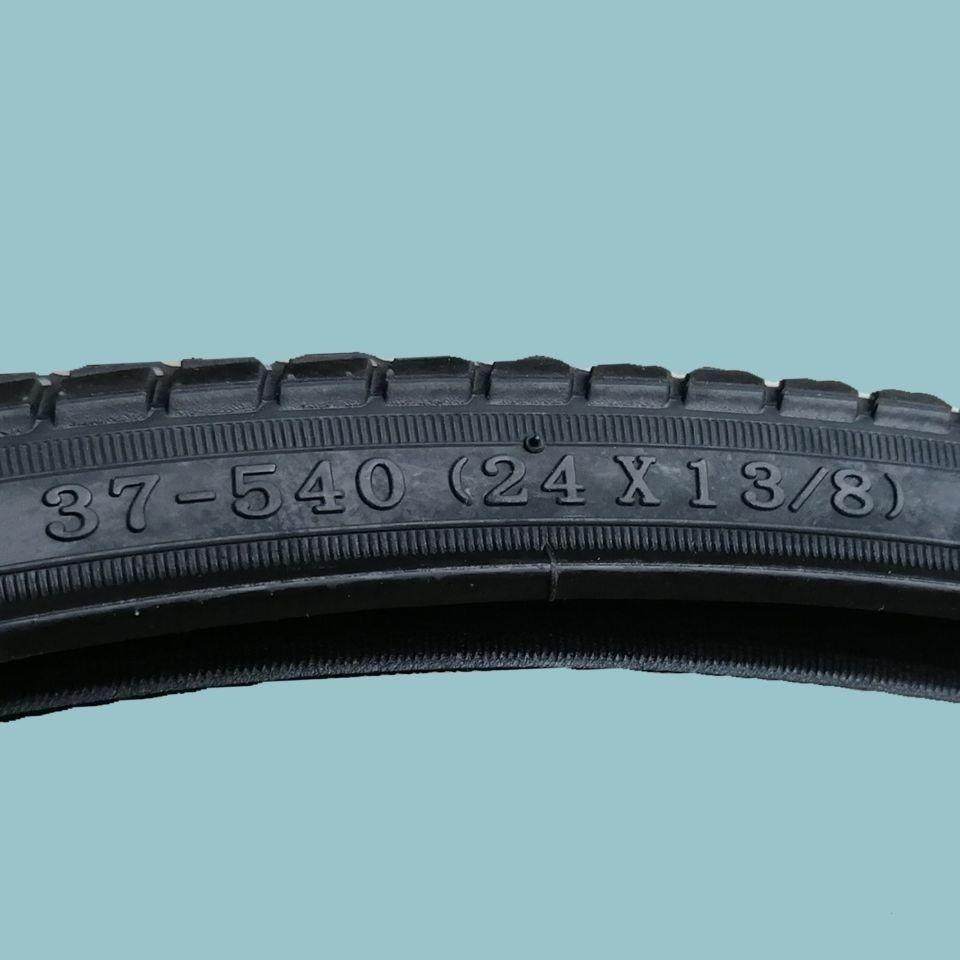 轮椅车轮胎24寸外胎24x1 3/8 (37-540)外胎内胎自行车充气轮胎