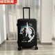 聪明郎行李箱卡通宇航员男登机箱卡通女士旅行箱学生涂鸦拉杆箱皮