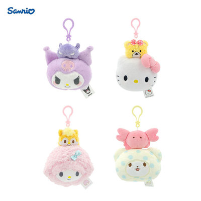 正版库洛米HelloKitty毛绒头型
