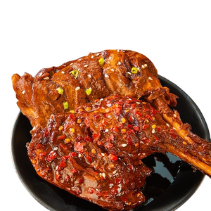 香辣盐焗即食卤味大鸭腿高蛋白夜宵充饥健身代餐零食小吃鸭货熟食