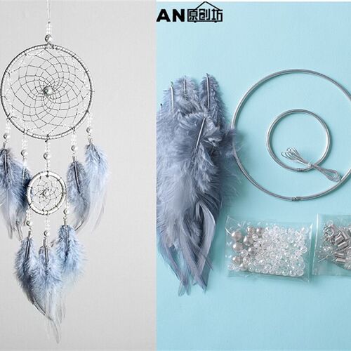 现货速发捕梦网扑捕能网织铺梦网材料材料包装R饰挂饰风铃梦铃成