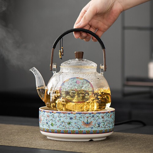 煮茶器电陶炉加厚耐热玻璃煮茶壶