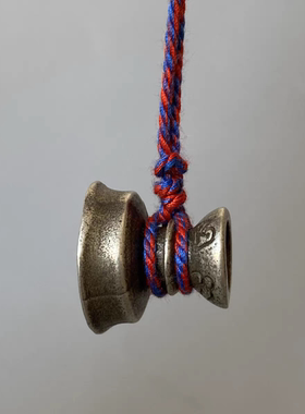 藏式利马铜手工制作小号古朴酥油灯西藏文玩吊坠挂件摆件包挂侧挂