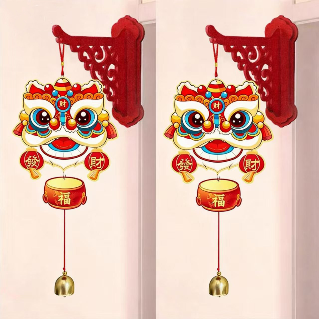 2026马年新年装饰挂件春节过年氛围布置免打孔门口壁挂节庆用品,节庆用品/礼品,挂饰/生肖挂饰,淘宝优惠券,粉丝福利购,淘宝优惠卷