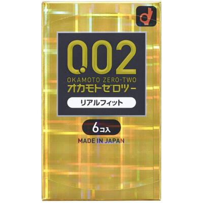 【保税仓】冈本002黄金经典双拼无储精囊贴合中号12只避孕安全套