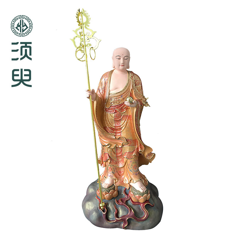 木雕地藏王菩萨大愿地藏佛像厂家