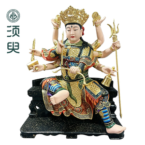 木雕北斗星君斗姥元君供奉神像