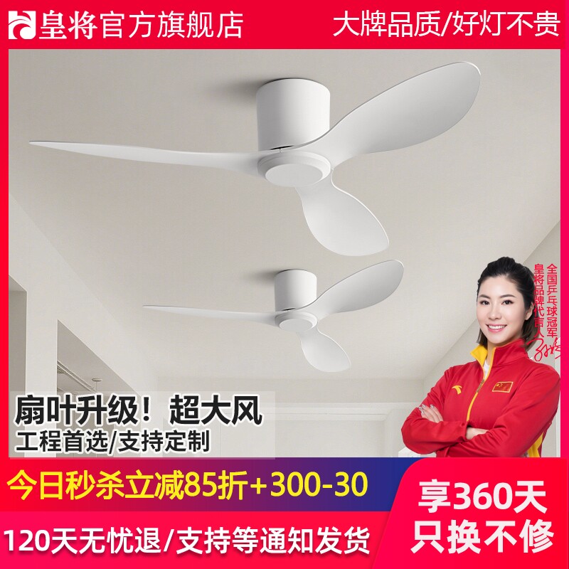 小型吊扇2026新款静音变频卧室电