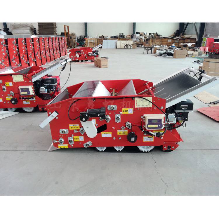 多功能水稻播种机 电动覆土摆盘一体机 育苗摆盘机