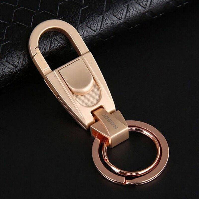 中邦（JOBON）按钮滑开便捷腰挂钥匙扣男女士腰带挂件汽车钥匙扣