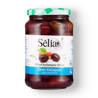 Odikaramata Olive Canned 370g, Greek imported mixed seedless, pitted, pitted black and green olives thumbnail 2