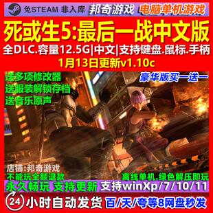 死或生5最后一战 中文版 全DLC 免steam 电脑PC单机游戏