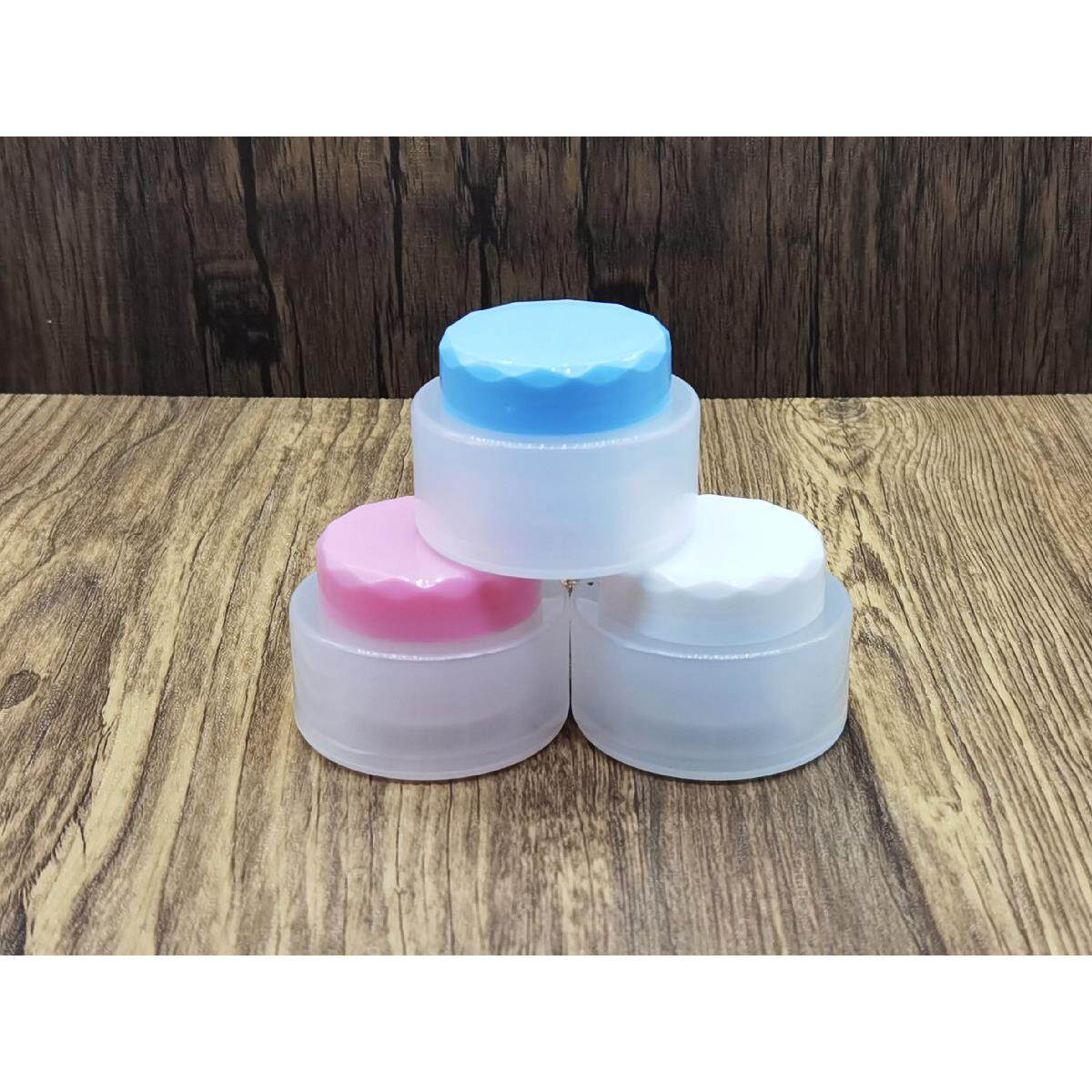 包邮塑料瓶20g克高档化妆品磨砂分装瓶膏盒双层面霜瓶软膏空瓶子