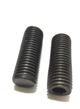 新品GB77内六角平端紧定螺钉m12x8 10 12 16-90无头螺丝止付螺丝