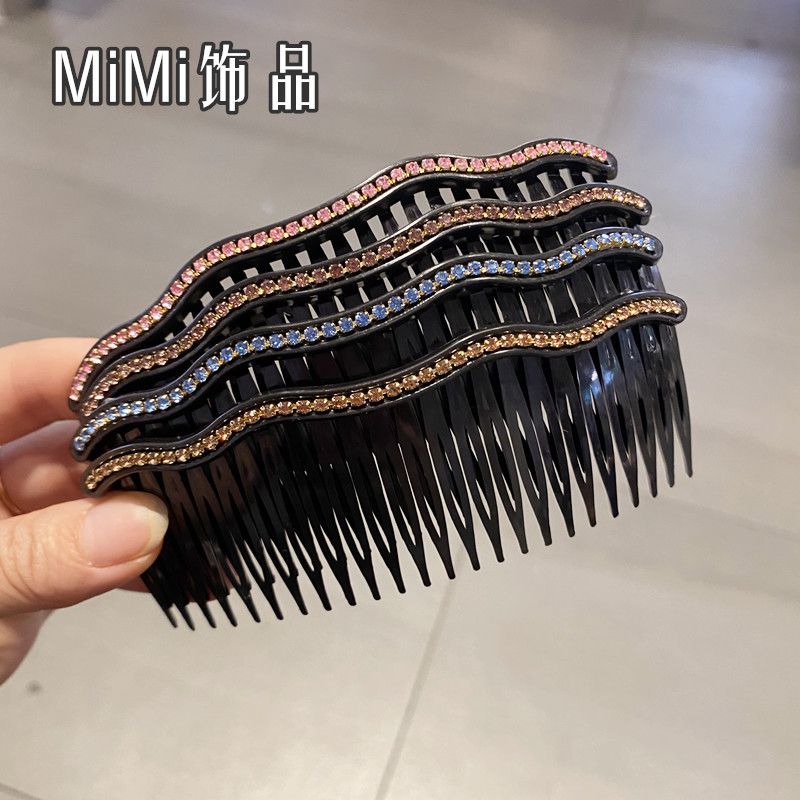 网红新款后脑勺插梳压发箍女士刘海碎发百搭头饰