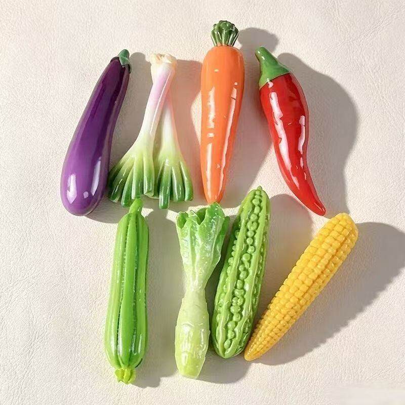 树脂仿真迷你小蔬菜模型 DIY配件儿童过家家玩具