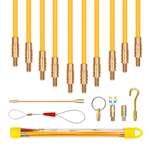 6mm天花板吊顶穿线杆多功能穿线神器纤维棒弱电检修便携勾钩线器