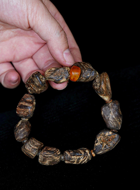 越南惠安沉香老料手串沉香