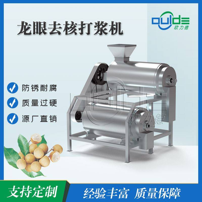 厂家不锈钢大型工业去核机水果去籽去核龙眼去核打浆机