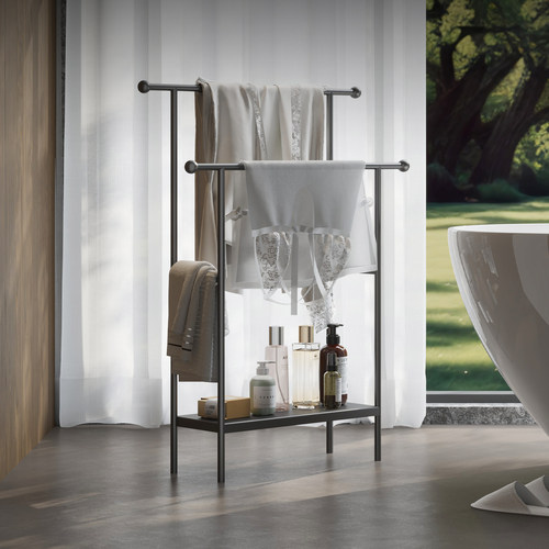 萨尼莱意式极简风浴室置物架