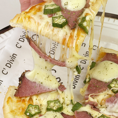 满68顺丰包邮 帕斯雀牛肉披萨半成品加热即食7寸空气炸锅pizza
